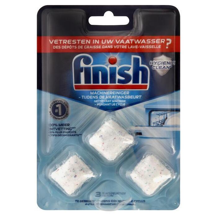 Finish Machinereiniger tijdens vaatwasbeurt (blister, 3 × 17g)