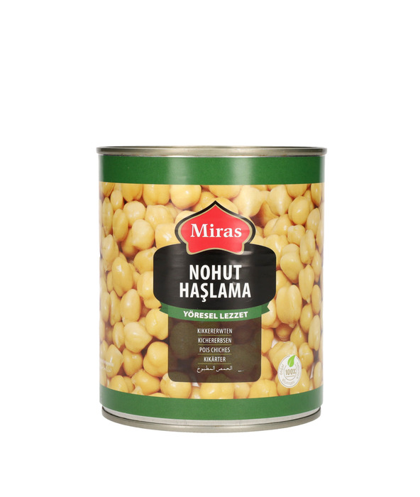 Miras Gekookte kikkererwten (800g)