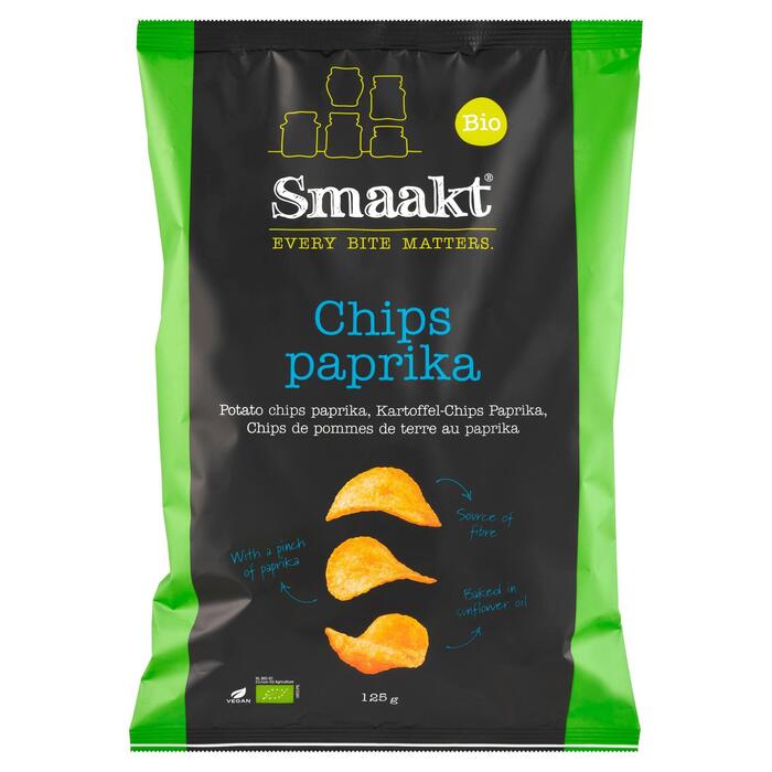 Paprika potato chips (Zak, 125g)