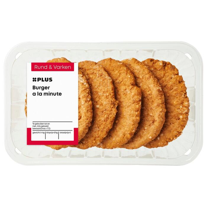 Hamburgers a la minute 5 stuks (5 × 90g)