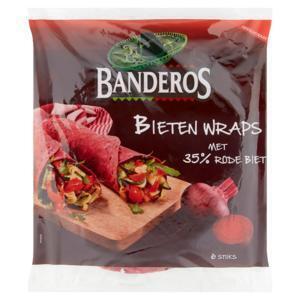 Rode bieten wraps 6 stuks (370g)