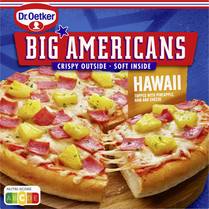 Dr. Oetker Big Americans hawaii (Doos, 460g)