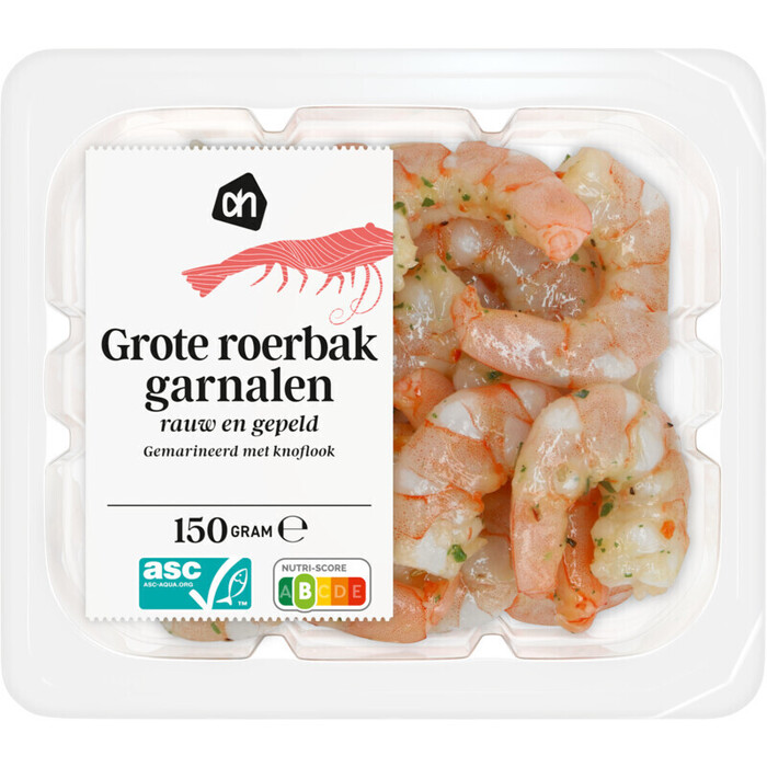 AH Roerbak Garnalen knoflook (150g)