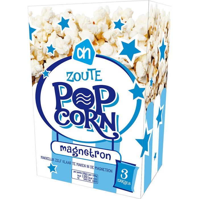 AH Microwave popcorn zout (270g)