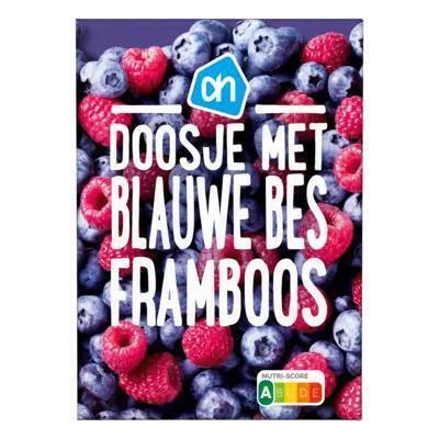 Doosjevol Blauwe bessen en Frambozen (doos, 250g)