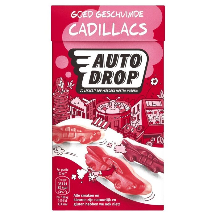 Autodrop Goed geschuimde cadillacs (Doos, 235g)