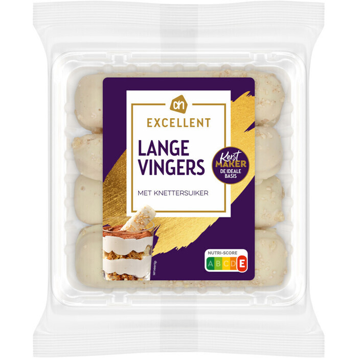 AH Excellent Lange vingers met knettersuiker (110g)
