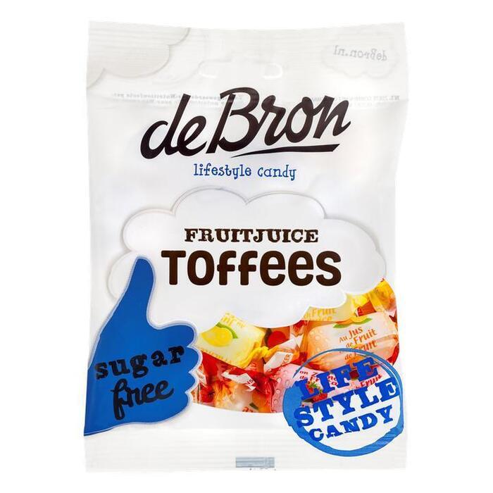 Fruitjuice Toffees (zak, 90g)