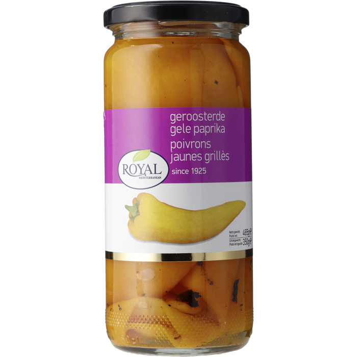 Geroosterde Gele Paprika (pot, 465g)