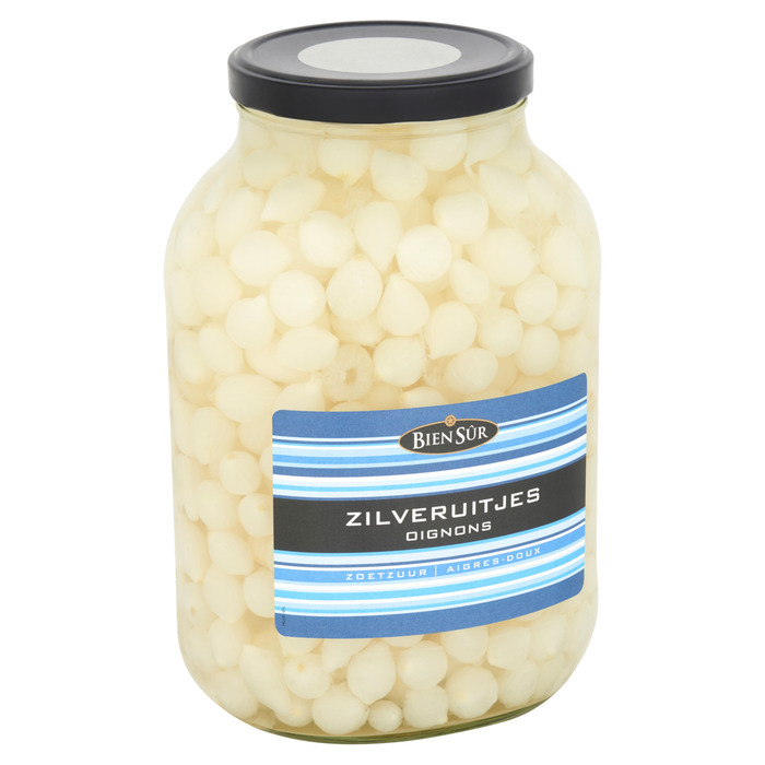 Bien Sûr Zilveruitjes Zoetzuur 2450 g (2.45kg)