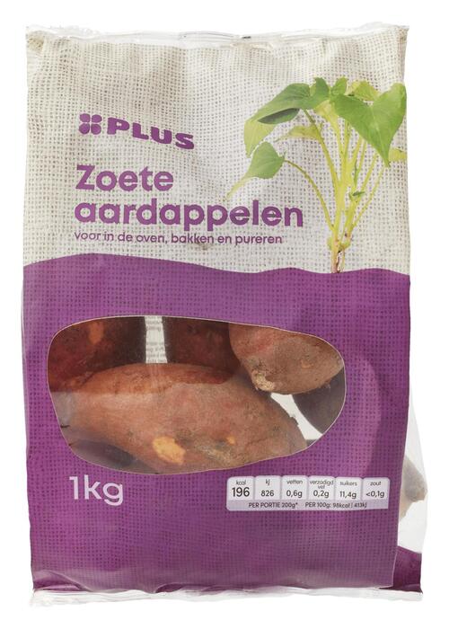 Zoete aardappel (Zak, 1kg)