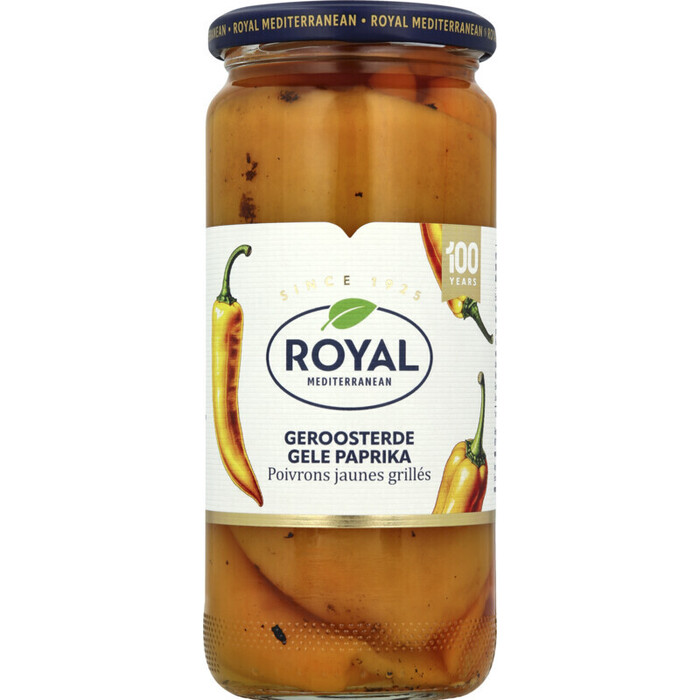 Geroosterde Gele Paprika (pot, 465g)