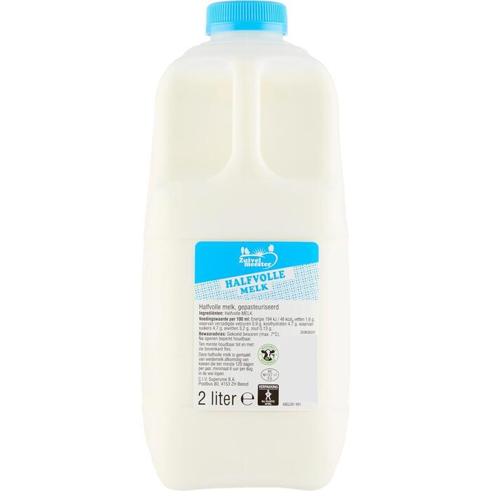 Zuivelmeester Halfvolle melk (2L)