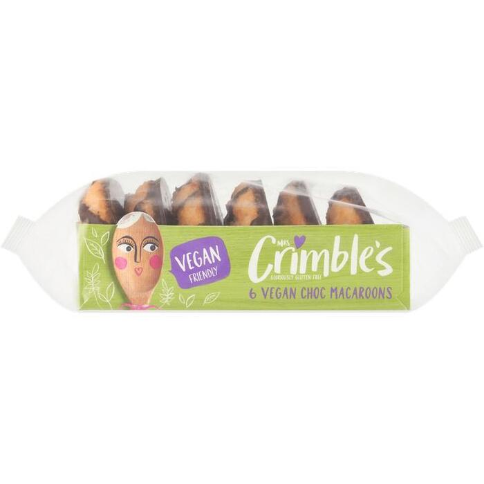 Mrs Crimble's Vegan Choc Macaroons 6 Stuks 195 g (195g)