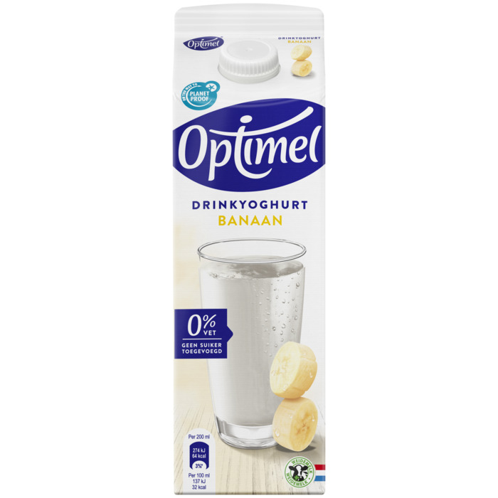 Optimel Drink banaan (Pak, 1L)