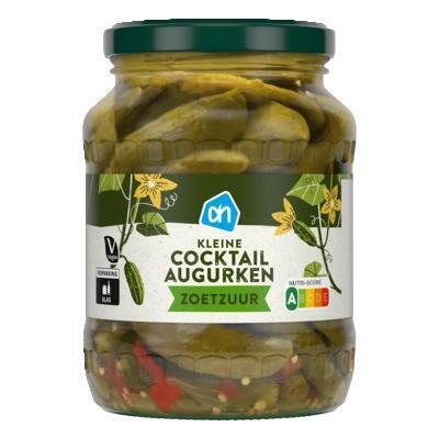 AH Zoetzure cocktail augurken (340g)