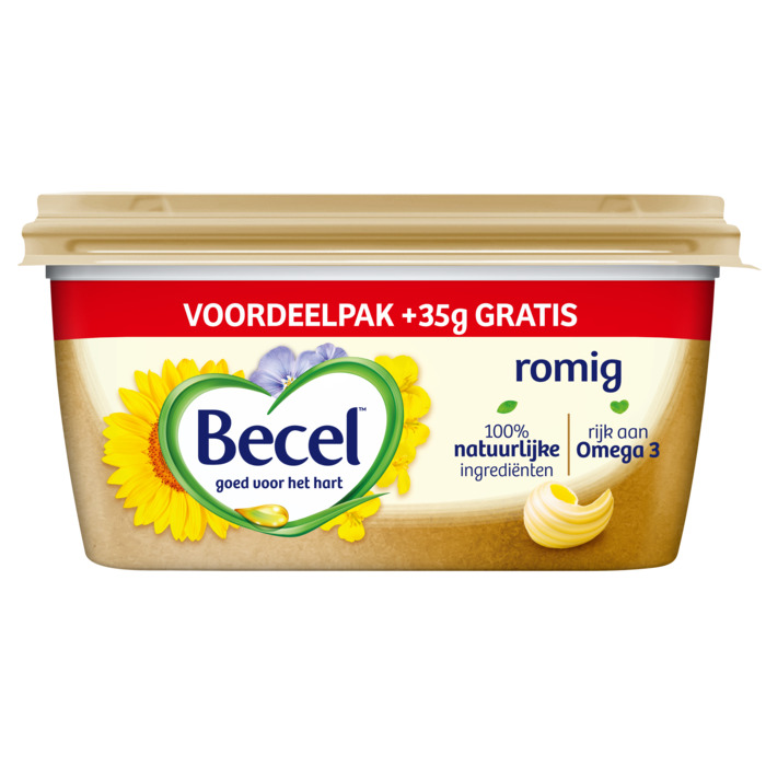 Maxi Becel Becel Romig 500 g (kuipje, 500g)