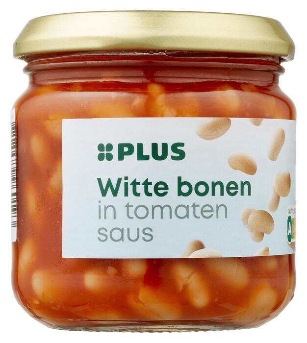 PLUS Witte bonen in tomatensaus (Pot, 200g)