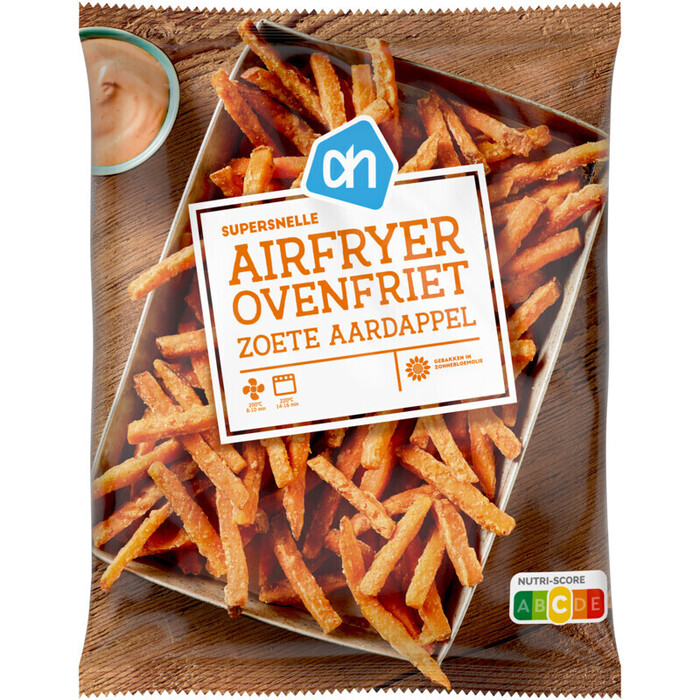 AH Snelle zoete aardappel airfryer friet (600g)