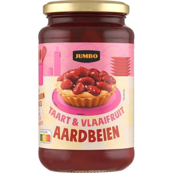 Jumbo Taart- en vlaaifruit aardbei 560GR (560g)