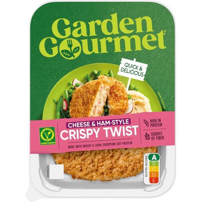 Garden Gourmet Cheese & Ham-Style Crispy Twist 180 g (180g)