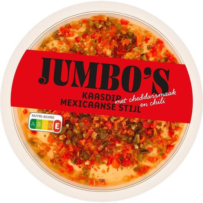 Jumbo's Kaasdip Mexicaanse Stijl  met Cheddarsmaak en Chili 150 g (150g)