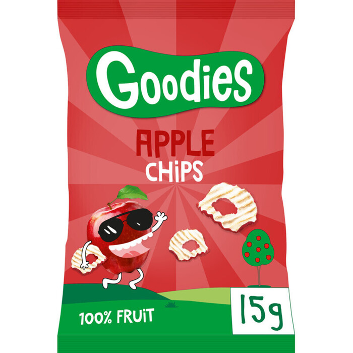 Goodies Snack Crispy Red Apple Chips 15g (15g)