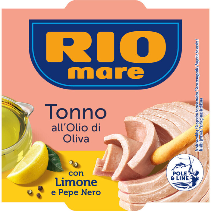Rio Mare Tonijn lemon e pepper (130g)