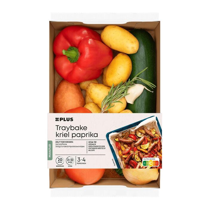 PLUS Verspakket traybake kriel paprika