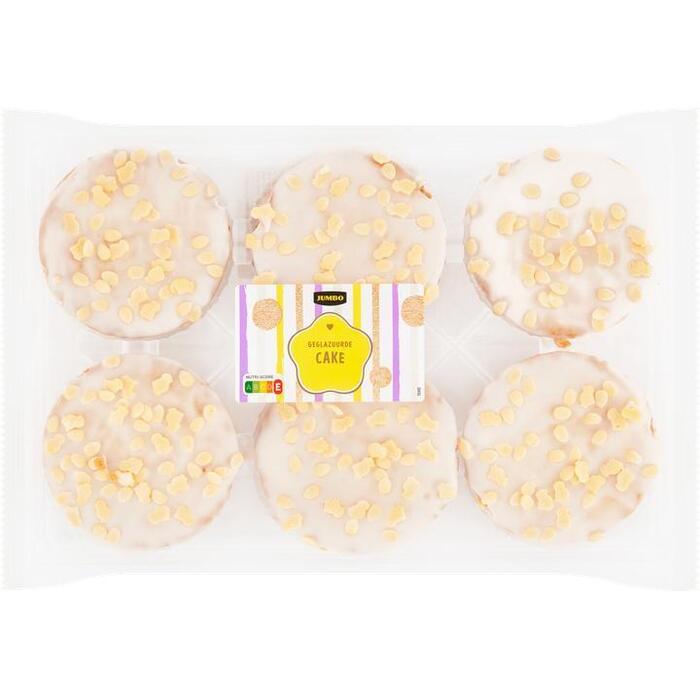 Jumbo Geglazuurde Cakejes 6 Stuks (330g)