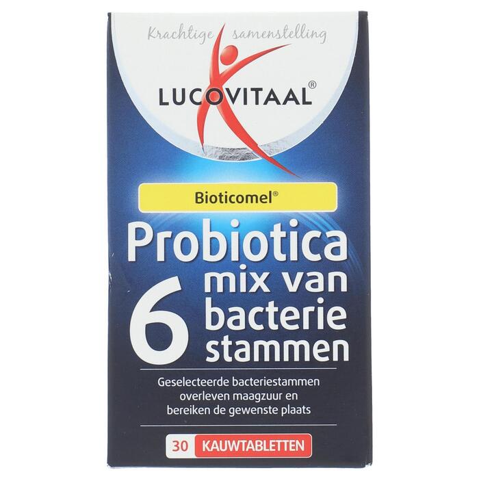Lucovitaal Probiotica kauwtabletten 30 stuks (30 × 1.5g)
