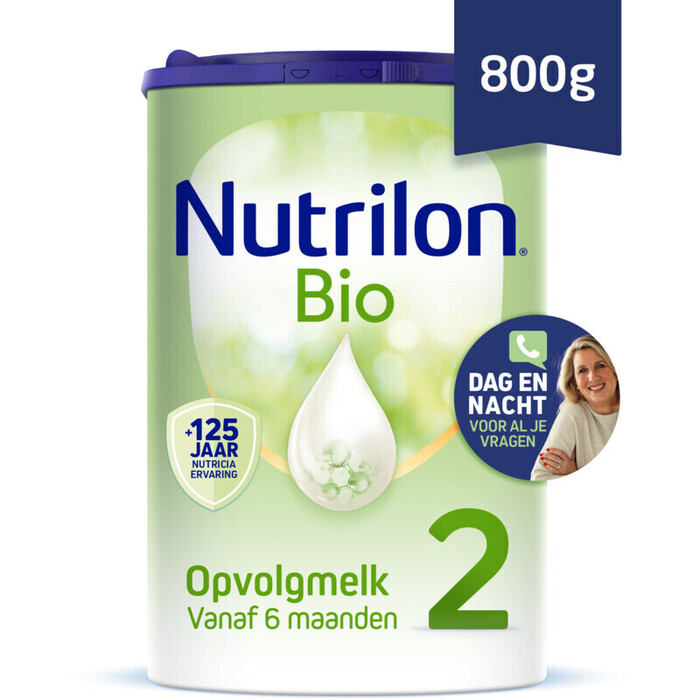 Nutrilon Bio 2 Opvolgmelk 6-12 Maanden 800g (Doos, 800g)