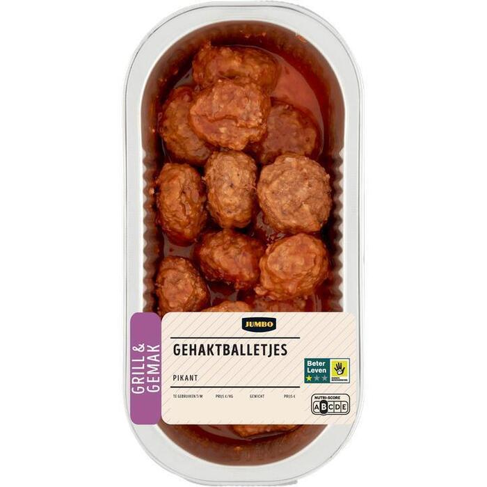 Jumbo Gehaktballetjes Pikant 194g (194g)