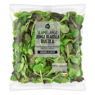 AH Jonge bladsla met rucola (100g)