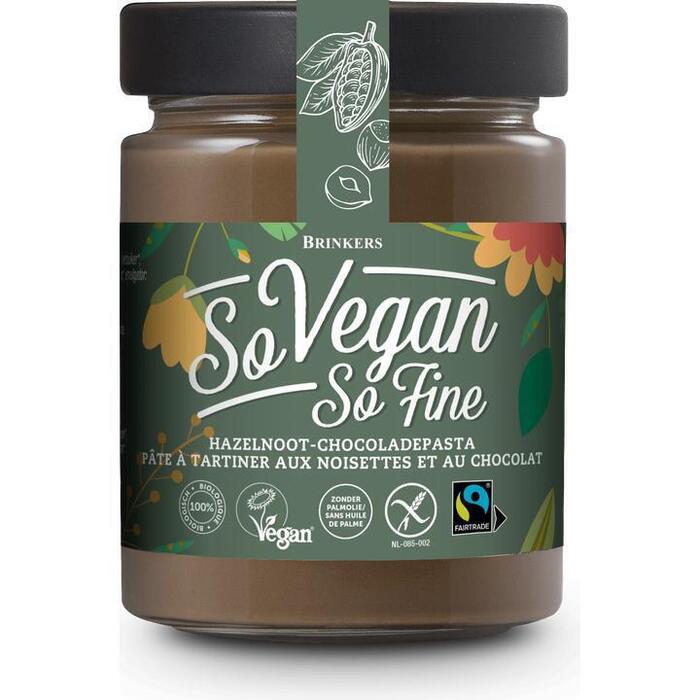 Brinkers So Vegan So Fine Hazelnootpasta 270 g (270g)