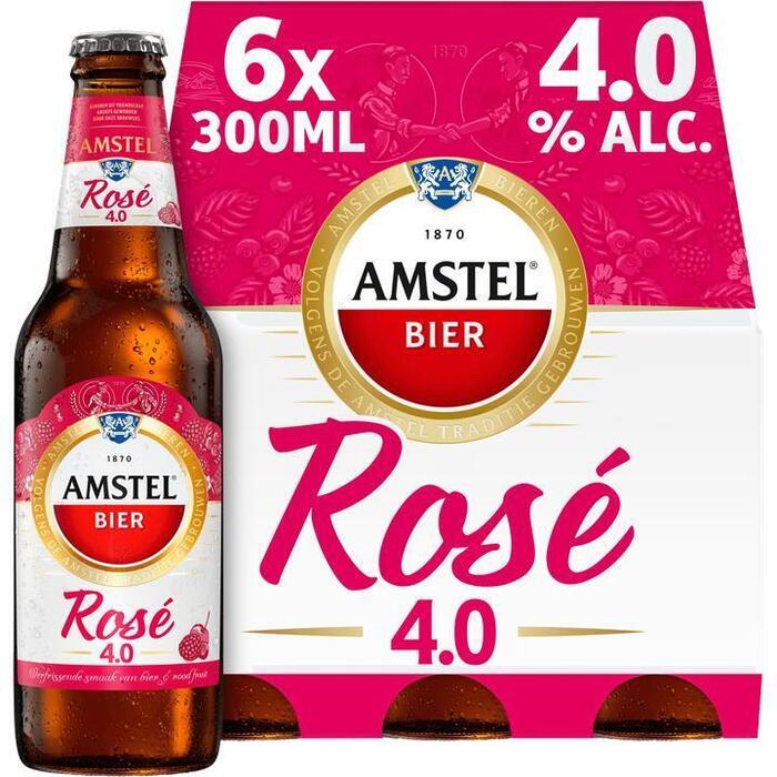 Amstel Rosé Bier Fles 6x300ml (6 × 30cl)