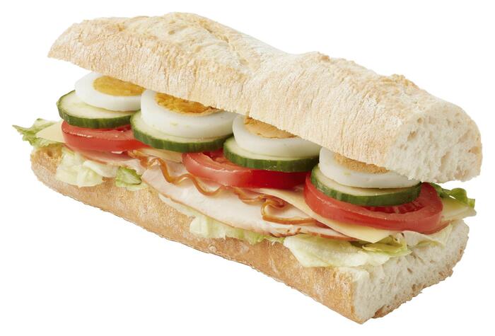 PLUS Witte baguette gezond ham kaas