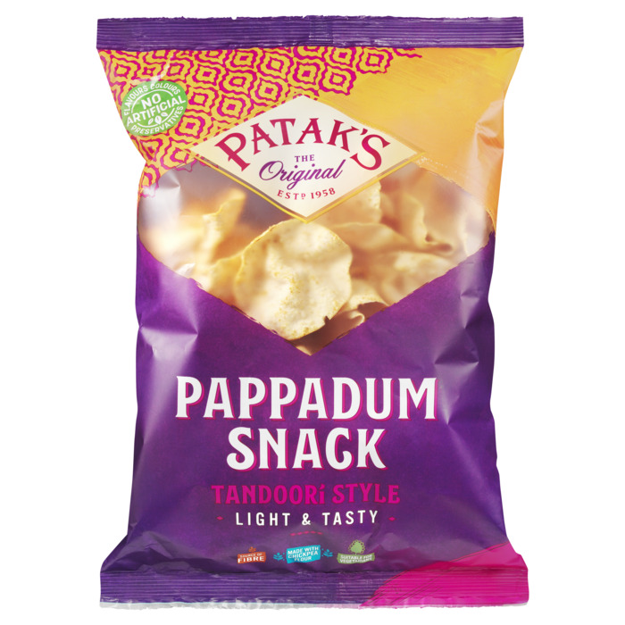 Pappadum snack Tandoori style (70g)