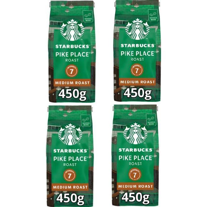 Starbucks® Pike Place Medium Roast koffiebonen 4 x 450 gram