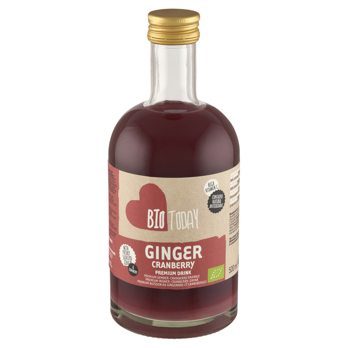 Bio Today Ging'r Cranberry 500ML (0.5L)