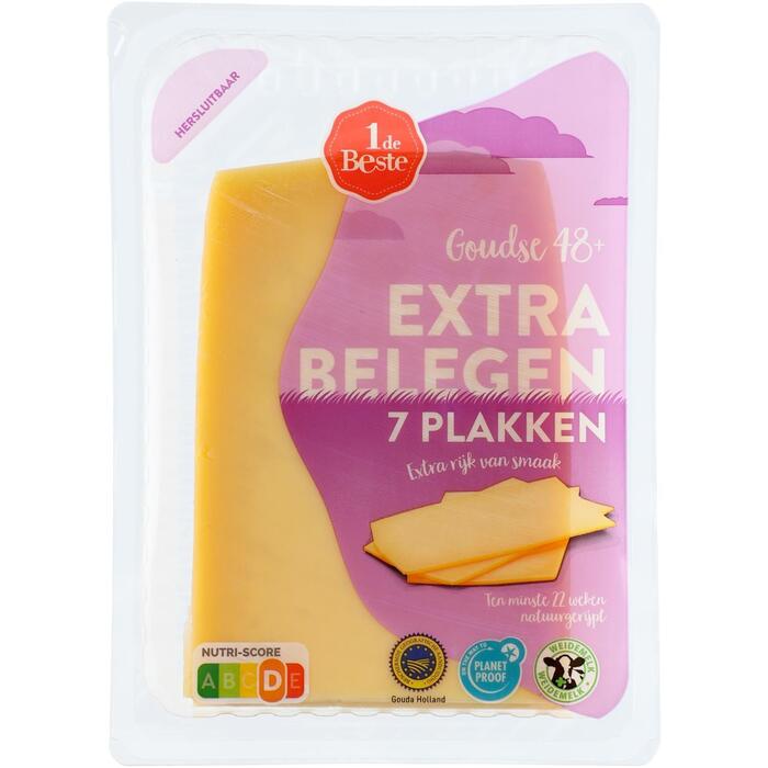 1 de Beste Extra belegen 48+ plakken (190g)