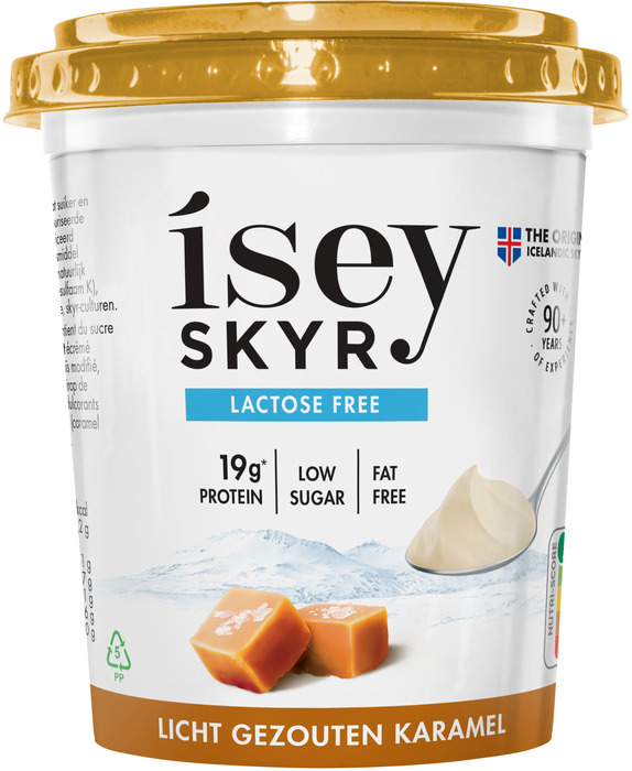 ísey Skyr Licht Gezouten Caramel 400 g (400g)