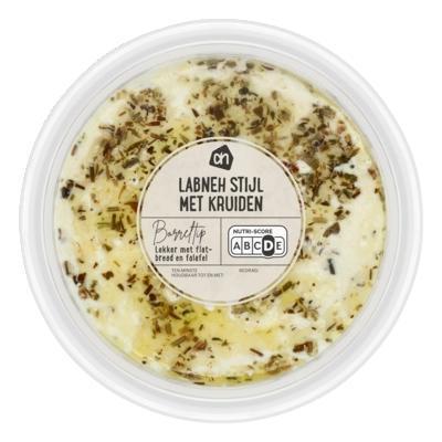 AH Labneh stijl Italiaanse kruiden (125g)