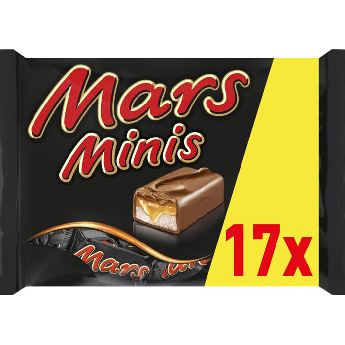 Mars Minis repen uitdeelzak (plastic, 333g)