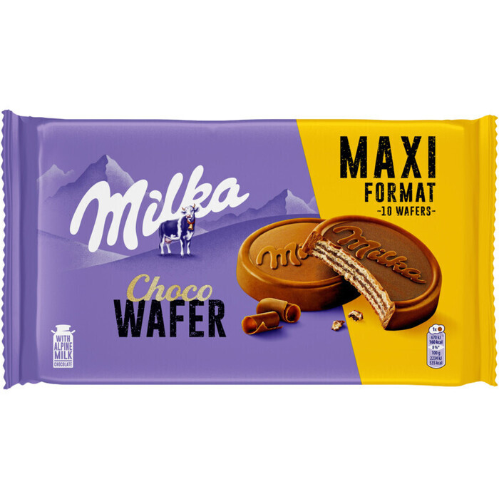 Milka Choco Wafer Voordeelverpakking 10 Stuks 300 g (300g)