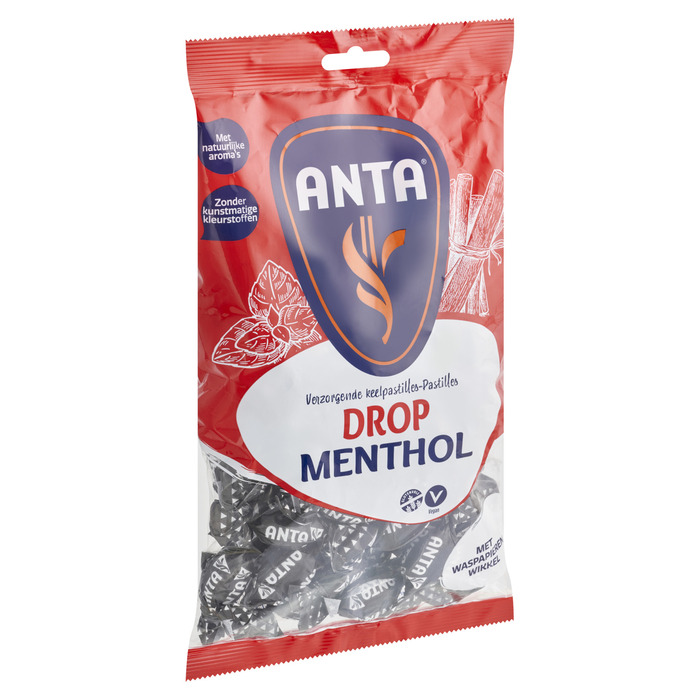 Anta Flu Verzorgende Keelpastilles Drop Menthol 275g (275g)