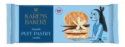 Karens Bakery Danish puff pastry vanilla (107g)