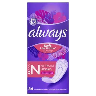 Always Dailies soft like cotton inlegkruijes