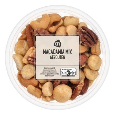 AH Gezouten macadamiamix (100g)