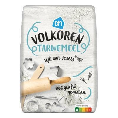 Volkoren tarwemeel (zak, 1kg)
